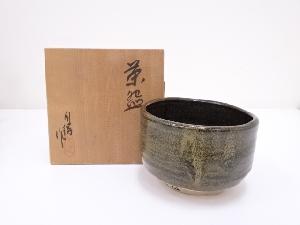 自得造　蕎麦釉茶碗